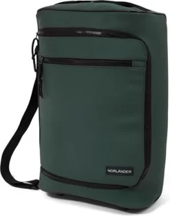 Norlander Lyon Trolleytas - Dull PU - 21 Liter - Groen -Reisopslagwinkel 945x1200