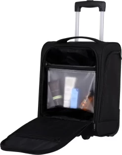 Travelite Handbagage Zachte Koffer / Trolley / Reiskoffer - Cabin - 43 Cm - Zwart -Reisopslagwinkel 947x1200 1