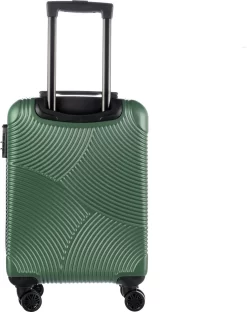 Enrico Benetti Louisville 39040 Handbagage Koffer Hardcase ABS - Olijf -Reisopslagwinkel 950x1200 1