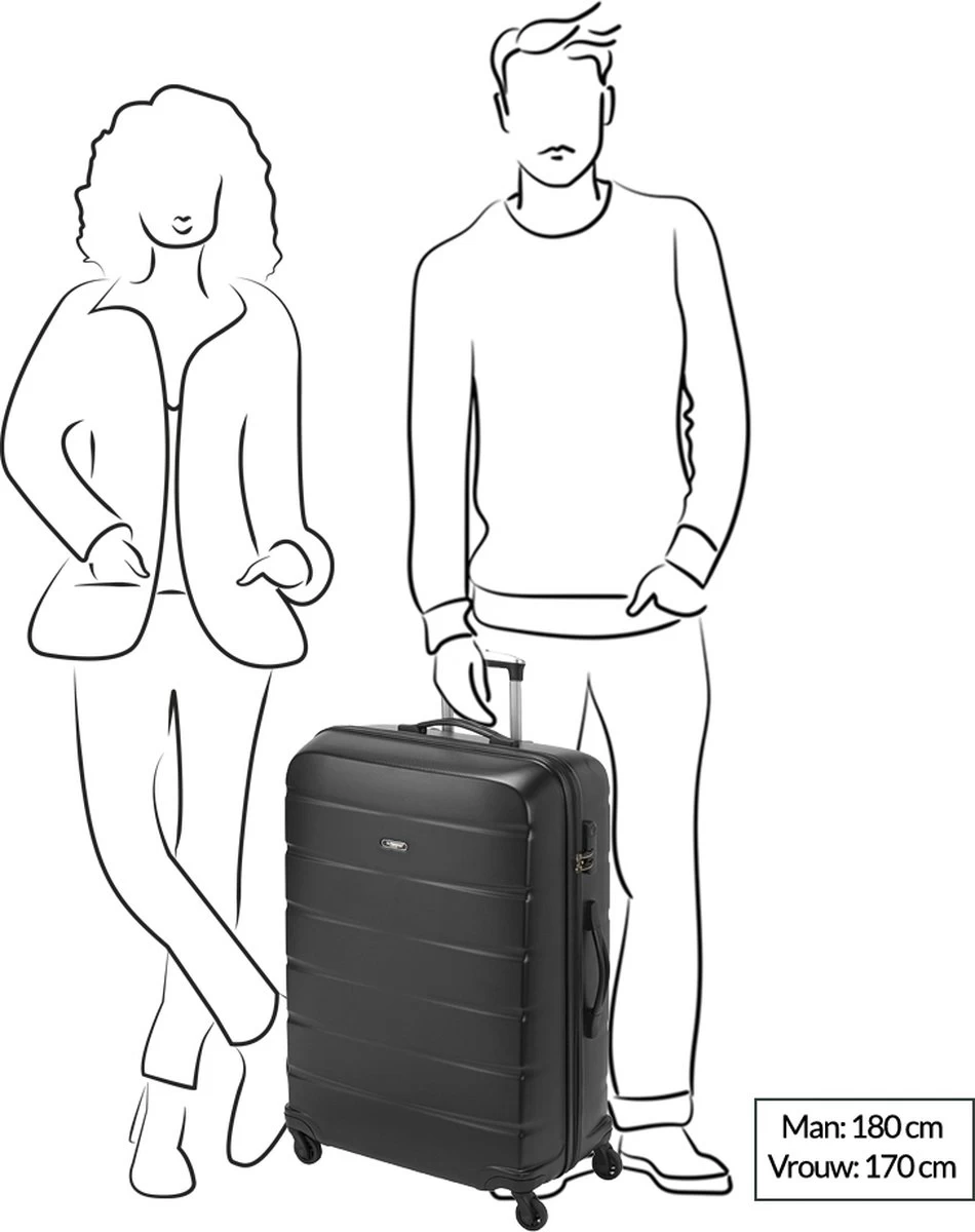 Princess Traveller Grenada - Reiskoffer - Spring Fever - L - 78cm 6 Princess Traveller Grenada - Reiskoffer - Spring Fever - L - 78cm - Afbeelding 6