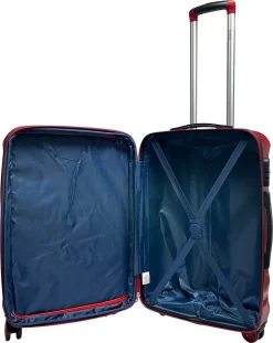 Benzi Xisto Middelgrote Koffer - 65 Cm -75 Liter - Expandable - Rood -Reisopslagwinkel 954x1200 5