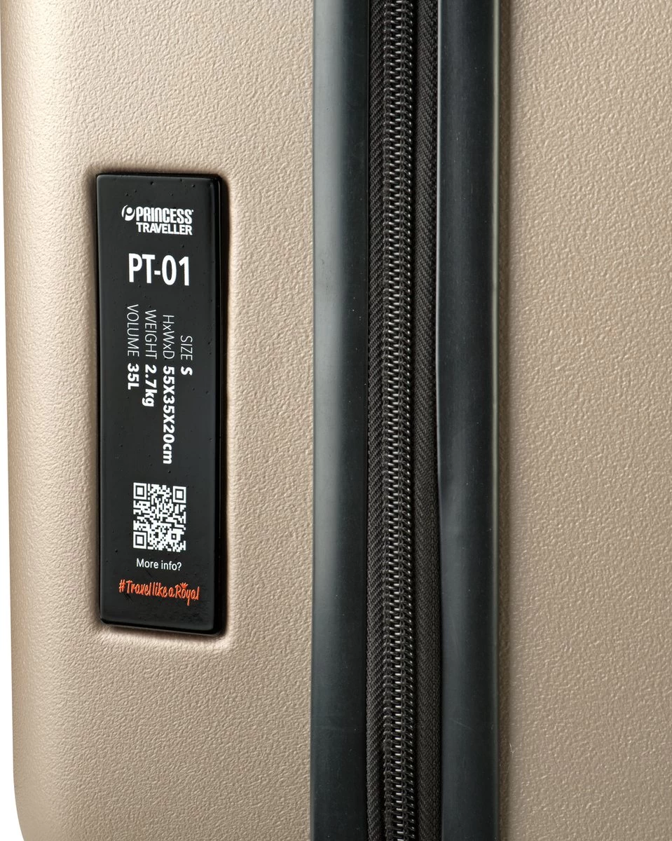 Princess Traveller PT01 - Reiskoffer - Pristine Bronze - M - 67cm 5 Princess Traveller PT01 - Reiskoffer - Pristine Bronze - M - 67cm - Afbeelding 5