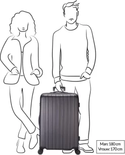 Decent Tranporto-One Reiskoffer 76 Cm - Zalmroze -Reisopslagwinkel 968x1200 1