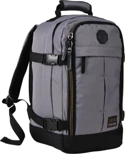 CabinMax Metz Reistas – Handbagage 20L – Rugzak – Schooltas - 40x25x20 Cm – Compact Backpack – Lichtgewicht – Vintage Apache Grey
