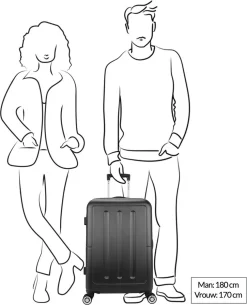 Decent Neon-Fix 2.0 Medium Koffer 66 Cm - 65 Liter - Blauw -Reisopslagwinkel 972x1200 2