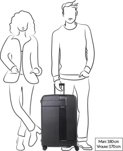 Decent Transit Medium Koffer - 70 Cm - Lichtblauw -Reisopslagwinkel 975x1200 15