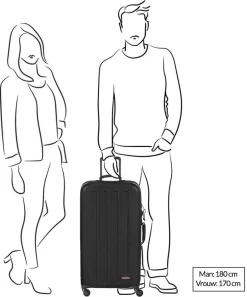 Eastpak TRANZSHELL L Reiskoffer (77 X 43 X 26.5 Cm) - Black 28 Eastpak TRANZSHELL L Reiskoffer (77 X 43 X 26.5 Cm) - Black -Reisopslagwinkel 998x1200 2